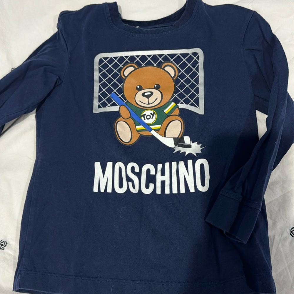 Authentic Moschino long sleeve tee